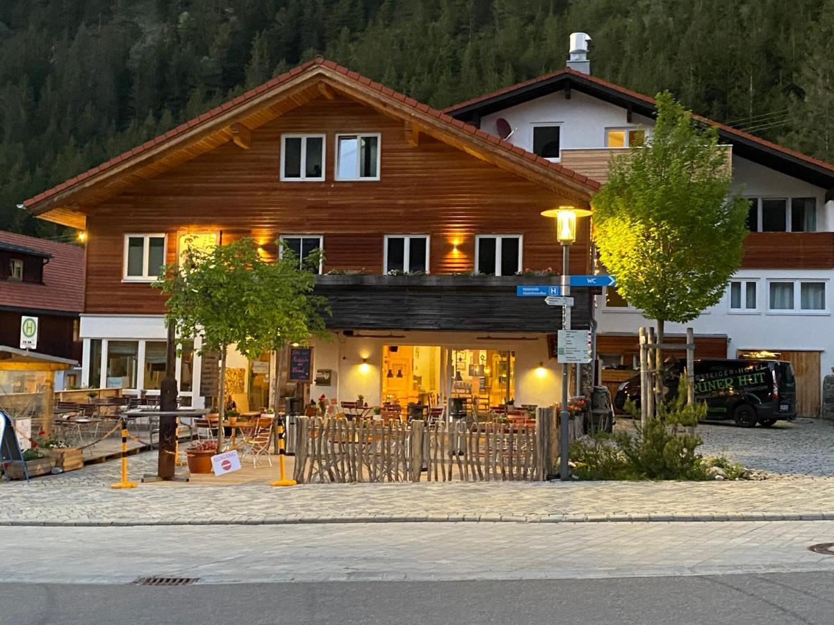 Bergsteiger-Hotel "Gruener Hut" Bad Hindelang Buitenkant foto